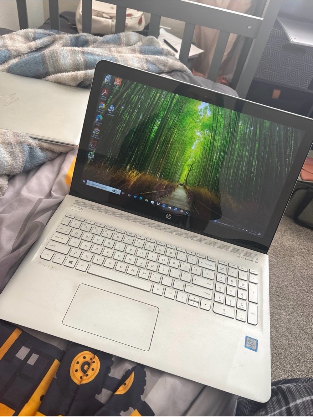 HP Silver 15.6" envy notebook
